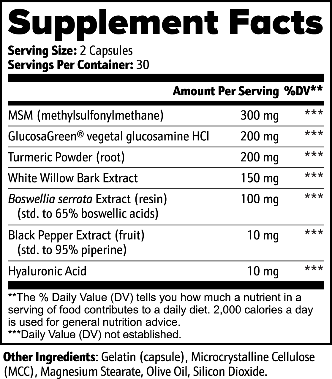 Advanced Joint Relief