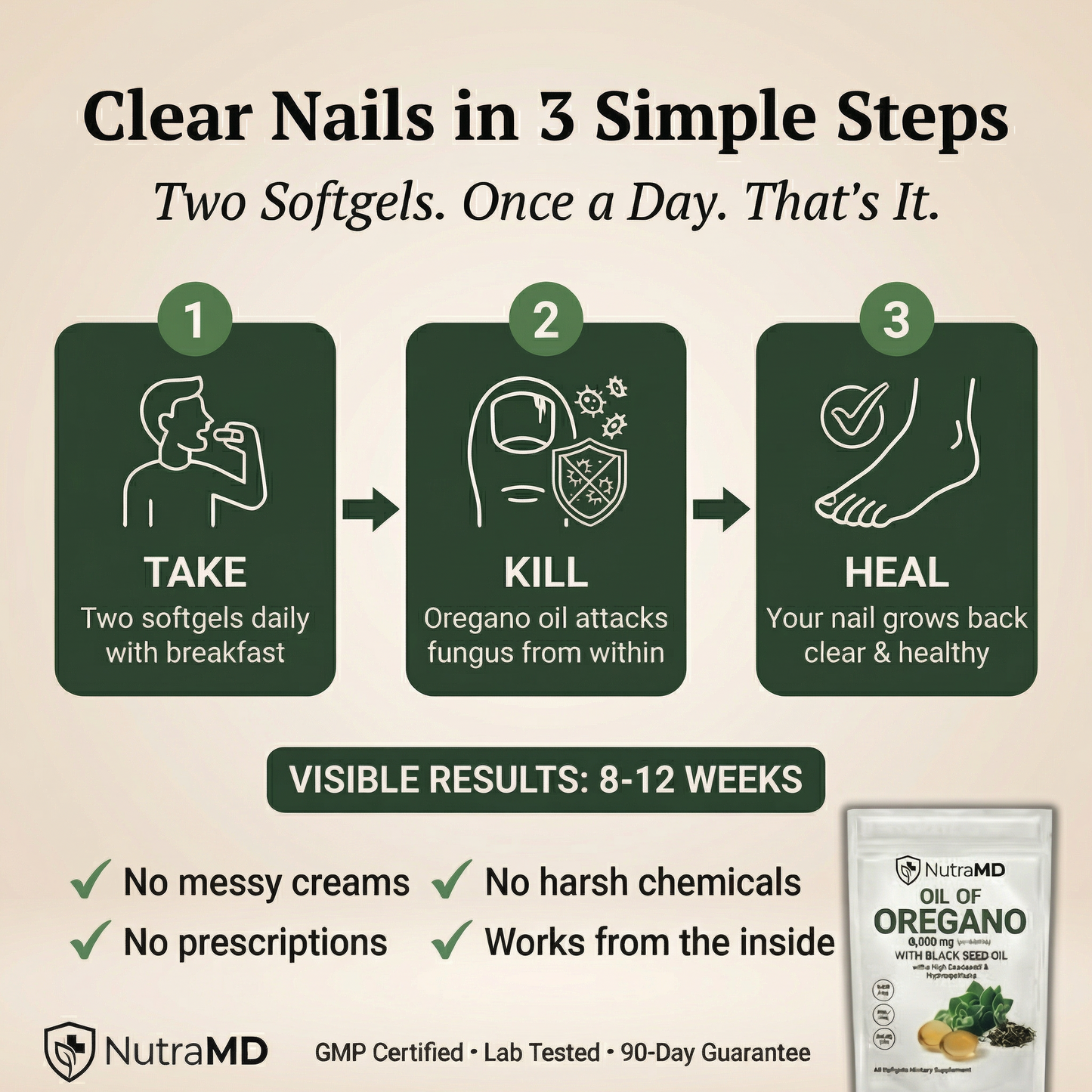 NutraMD® Clear Nail Formula