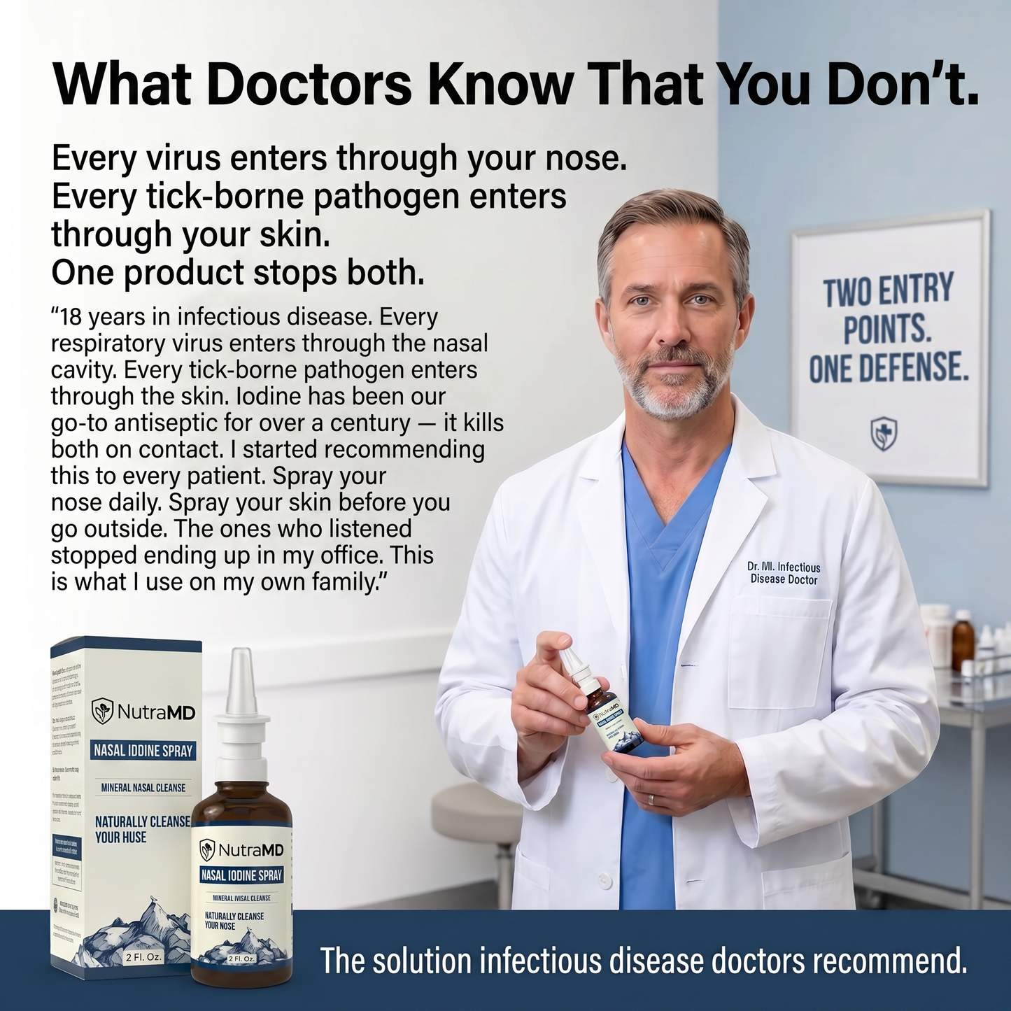 Nasal Iodine Defense Spray