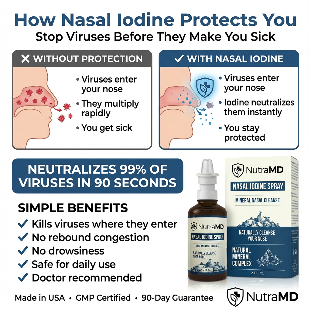 Nasal Iodine Defense Spray