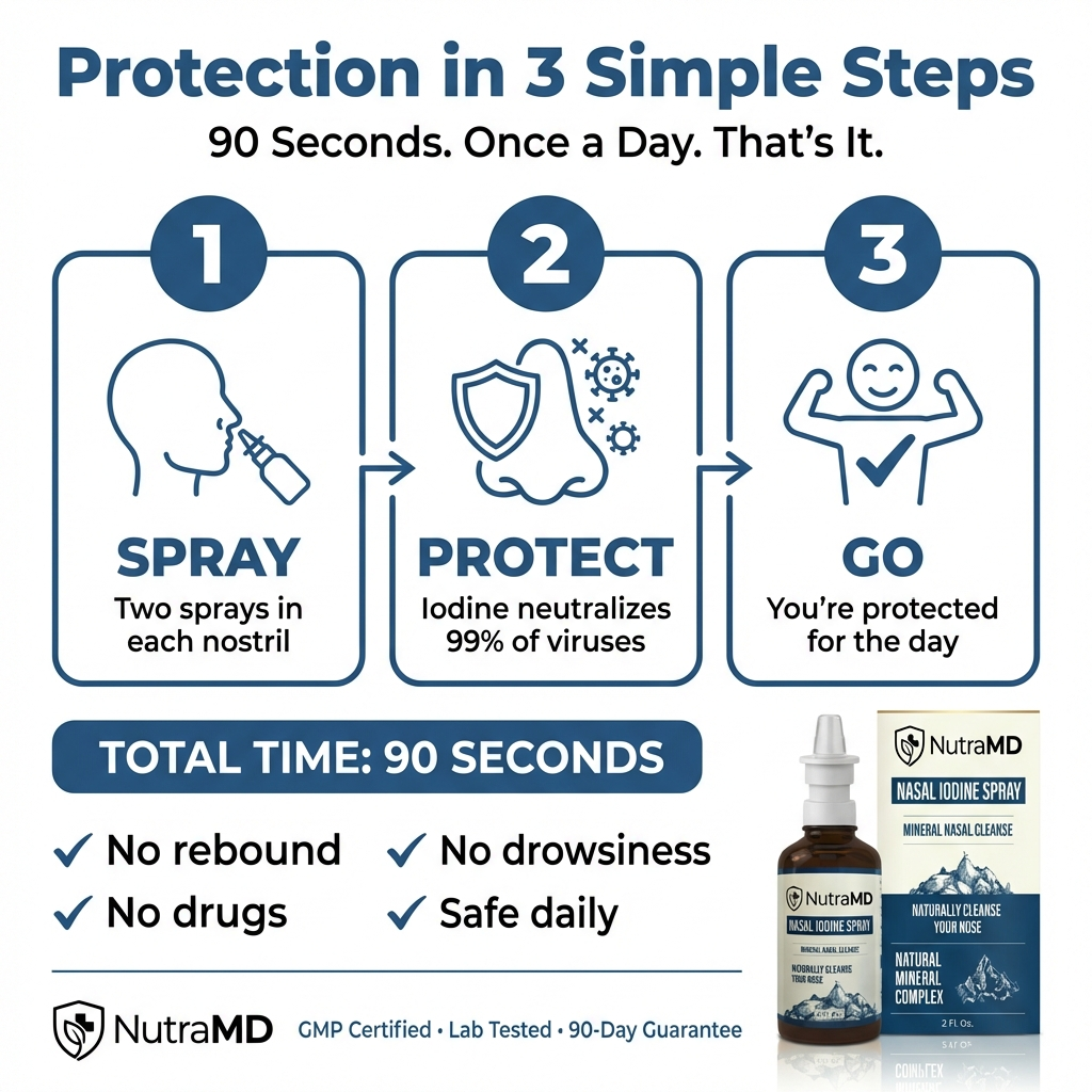 Nasal Iodine Defense Spray