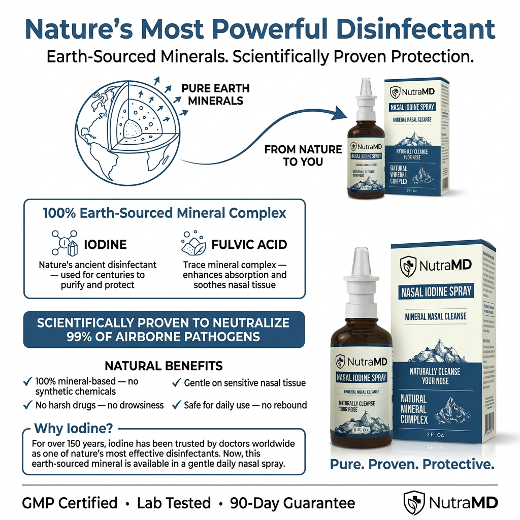 Nasal Iodine Defense Spray